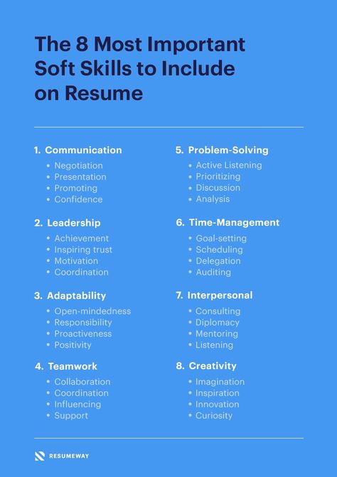 Most Important Soft Skills for Resume #Resume #ResumeSkills Job Interview Prep, Creative Resumes, Unique Resume, Job Interview Preparation, Resume Advice, Cv Writing, Job Interview Advice, Finanse Osobiste, Job Info