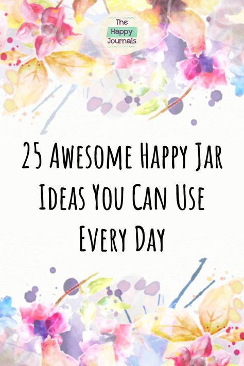 positive thinking | In my positivity jar from last year, every single scrap of paper I unfolded filled me with joy. You see, I thought I had a pretty crappy year. But it was great! I smiled a lot. I learned a lot. And I grew a lot. Write all the small, positive, things down, we’ll see that we have much more to smile about than we thought. Some people call it a positivity jar, some a happy jar, some a happiness jar, or a positive thoughts jar. It doesn't matter what you call it. Positivity Jar, Happiness Jar, Message Jar, Dream Jar, Quote Jar, Personal Development Activities, Happy Jar, Happiness Journal, Think Happy Thoughts