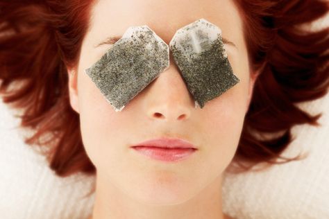 Lots of reading or screen time can leave your eyes tired, dry, and achy. Find out what you can do to ease eye fatigue. Puffy Eyes Remedy, Used Tea Bags, Irritated Eye, Makeup Tip, Dark Circles Under Eyes, Beauty Remedies, Tired Eyes, Undereye Circles, Puffy Eyes