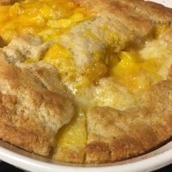 Mommys Mango Cobbler - Allrecipes.com Mango Cobbler, Scoop Of Ice Cream, Peach Dessert Recipes, Beer Bacon, Fruit Cobbler, Lemon Cake Recipe, Peach Desserts, Mango Recipes, Hawaiian Food