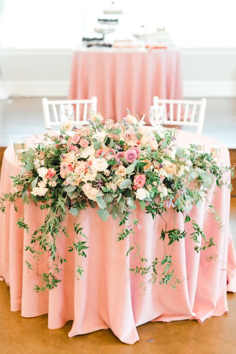 Peach Sweetheart Table, Bridal Head Table, Gazebo Wedding Ceremony, Peach Wedding Decorations, Main Table Wedding, Sweetheart Table Centerpiece, Sweetheart Table Flowers, Wedding Sweetheart Table, Bride Groom Table