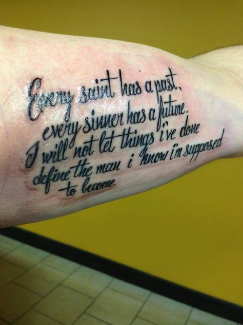 Powerful Quote Tattoos Men, Humble Tattoo Men, Motivational Tattoos For Men, Biblical Tattoos For Men, Forearm Script Tattoo, Humble Tattoo, Unique Christian Tattoos, Jesus Tattoos, Word Lettering