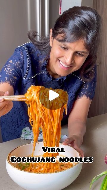 Ayushi Gupta-Mehra on Instagram: "TEN MINUTE GOCHUJANG NOODLES! This is likely the 5th or 6th time I’m sharing my OG recipe and it has collectively racked up close to 30m+ views (AND COUNTING!). Fiery yet creamy, there’s really nothing quite like this 🍜 … Seeing your remakes and reading firsthand how much you’ve loved the dish too, has honestly been as gratifying as the soul-stirring comfort of these noodles themselves! So if you love this one as much as I do, this is your sign to remake it ; and if you haven’t yet tried it… well, what are you waiting for 💕 Recipe below serves 2; I scaled up the ingredients (while making the video) to feed a larger crowd Cook noodles of choice in a pot of boiling water. Drain and set aside, reserving some of the noodle water. To a heat-proof bowl, add Korean Chewy Noodles, Creamy Korean Noodles, Ayushi Gupta, Gochujang Noodles, Korean Pork Belly, Chipotle Pasta, Udon Recipe, Korean Pork, Vegan Noodles