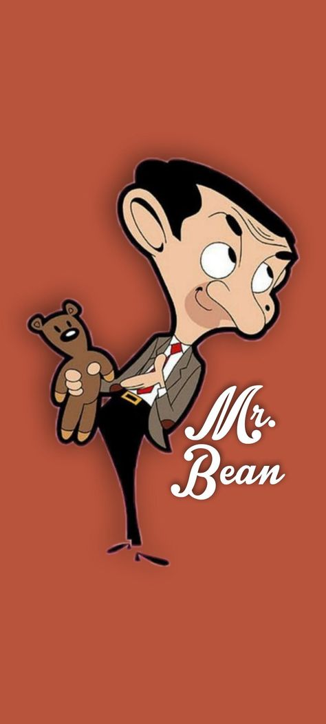 Teddy Mr Bean Wallpaper, Cartoon Images Hd, Bean Wallpaper, Bean Cartoon, Mr Bean Cartoon, Relatable Comics, A Cartoon Character, Mr Bean, Beautiful Wallpaper