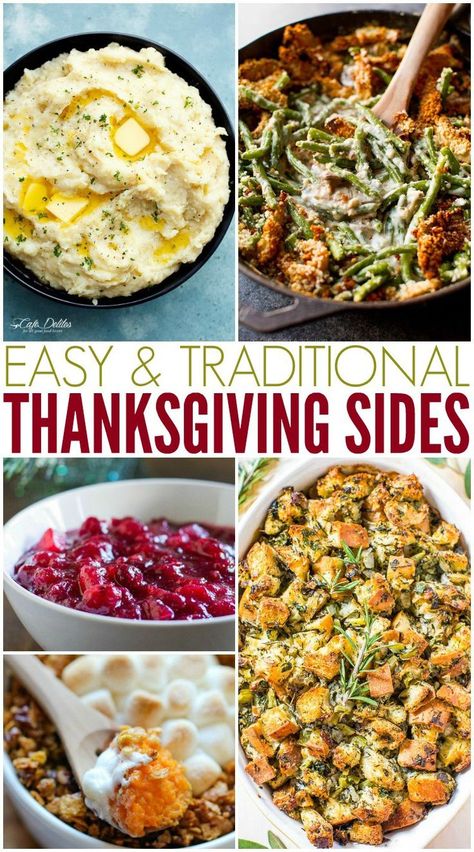 Traditional thanksgiving side dish recipes. Traditional Thanksgiving Sides, Traditional Thanksgiving Recipes, Thanksgiving Food Sides, Thanksgiving Appetizer Recipes, Best Thanksgiving Recipes, Thanksgiving Side Dish, Traditional Thanksgiving, Thanksgiving Dinner Menu, Thanksgiving Dinner Recipes