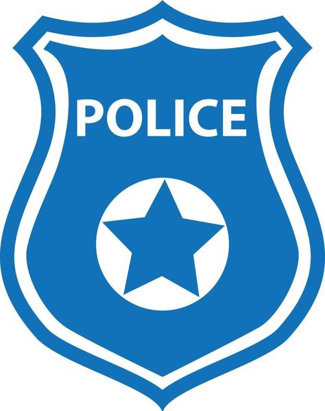 police badge icon on white background. police sign. police shield symbol. flat style. Shield Symbol, Police Officer Badge, Police Shield, Police Sign, Sb Logo, Police Logo, Badge Icon, Police Badge, Shield Logo