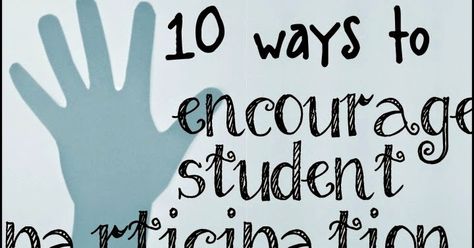 Here are 10 ways to encourage student participation in your class:   1. Start small.  When you ask a question, have students first dis... Groups Of 4, Class Participation, Classroom Motivation, Schoolhouse Rock, Assessment Strategies, Organized Classroom, Primary Teacher, Group Of 4, Classroom Tips