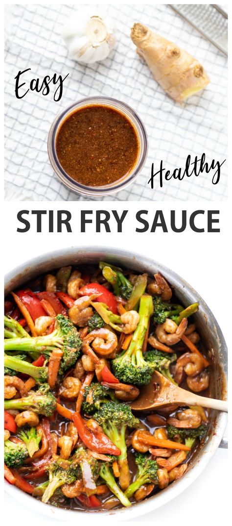 Best Healthy Stir Fry Sauce | Haute & Healthy Living Gluten Free Dairy Free Stir Fry, No Sugar Stir Fry Sauce, Low Sodium Stir Fry Sauce, Healthy Stir Fry Sauce, Paleo Stir Fry, Chicken Stir Fry Sauce, Gluten Free Stir Fry, Stir Fry Vegan, Asian Stir Fry Sauce