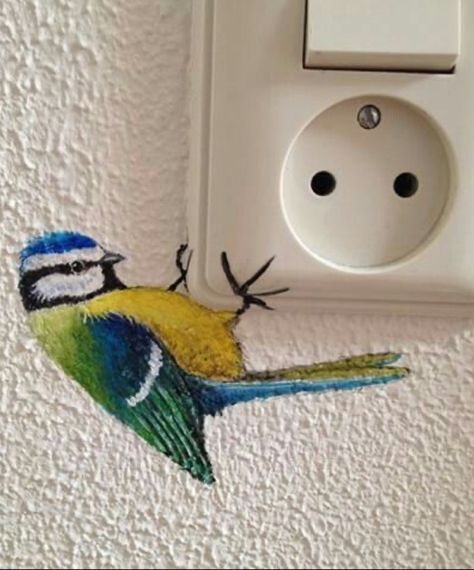 Bird Bedroom Ideas, Switch Board Painting, Spring Home Decor Ideas, Switch Board, Painting Decoration, Board Painting, Wall Painting Decor, Soyut Sanat Tabloları, Wall Paint Designs