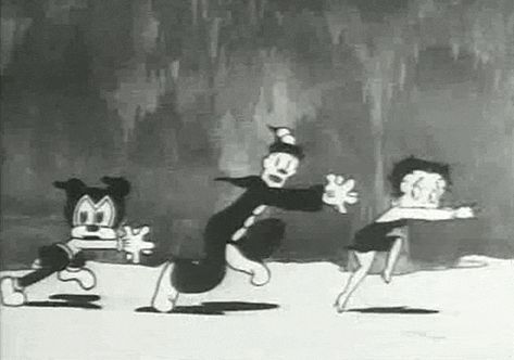 Black And White Cartoon, Betty Boop Cartoon, Halloween Gif, Cool Backgrounds Wallpapers, Cartoon Gifs, Scary Art, Classic Kids, Old Cartoons, Classic Cartoons