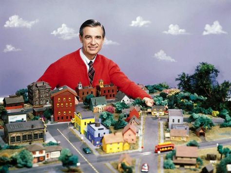 Mister Rogers Neighborhood, Mister Rogers, Fred Rogers, Model Town, Mr Rogers, Pbs Kids, Tom Hanks, Still Love You, Saddest Songs