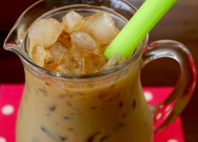 Korean Iced Coffee (Naeng-keopi) Korean Iced Coffee, Korean Drinks Recipe, Baileys Iced Coffee, Cooking Korean Food, Maangchi Recipes, Eggnog Coffee, Dill Cream Sauce, Homemade Irish Cream, Korean Drinks