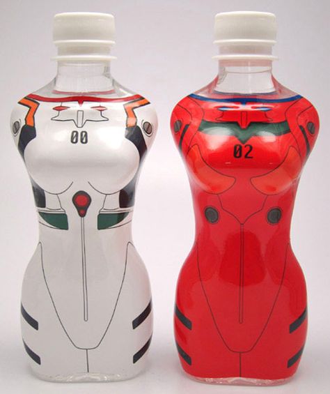 14 Brilliant Packaging Design, Cool Water Bottles, Coke Products, Salad Packaging, End Of Evangelion, Brilliant Packaging, The End Of Evangelion, Funky Bags, Trendy Water Bottles