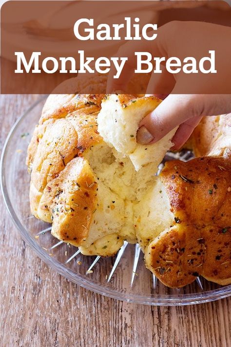 This cheesy rosemary garlic monkey bread is so easy to make, you will want to make it everyday. It's perfect for parties and game days. You can make it from scratch or use store-bought dough such as refrigerated biscuit.  #garlicbread #monkeybread #appetizers #appetizer #partyfood Cheesy Monkey Bread, Monkey Bread From Scratch, Garlic Monkey Bread, Savory Monkey Bread, Baked Garlic Parmesan Chicken, Healthy Finger Foods, Rosemary Garlic, Delicious Appetizer Recipes, Baked Garlic