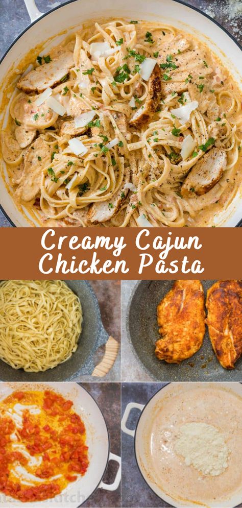 Creamy Cajun Chicken Pasta Recipe | Cheff Recipes Casadia Recipe, Spicy Cream Sauce, Cajun Chicken Pasta Recipe, Cajun Cream Sauce, Creamy Cajun Chicken Pasta, Creamy Chicken Pasta Recipes, Creamy Cajun Chicken, Cajun Chicken Pasta Recipes, Recipes With Chicken And Peppers