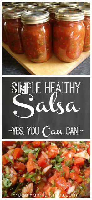 Preserving Salsa, Healthy Salsa Recipe, Healthy Salsa, Canned Salsa Recipes, Salsa Canning Recipes, Halloween Food Appetizers, Christmas Recipes Appetizers, Easy Salsa, Frugal Family