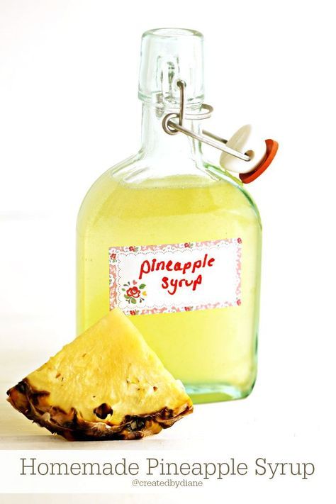 How to make Pineapple Syrup Pineapple Syrup, Soda Syrup, Simple Syrup Recipes, Pancake Syrup, Homemade Syrup, Fresh Pineapple, Flavored Syrup, Dessert Sauces, Syrup Recipe