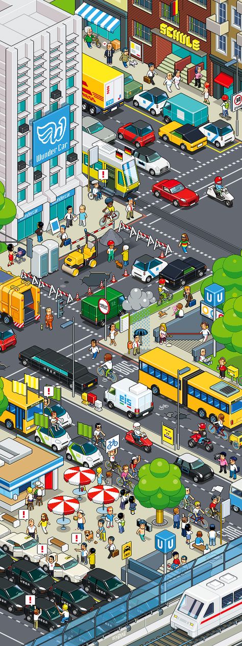 Pixel City, Pixel Art Background, Fotografi Kota, 타이포그래피 포스터 디자인, Isometric Art, Abstract Art Wallpaper, Art Gallery Wallpaper, Pop Art Wallpaper, City Illustration