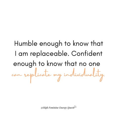 Type “Yes” if you Agree!✨ . . Humbling reminder: everyone is replaceable, but no one can replicate your essence. 💫 Embrace your irreplaceable magic and shine on, queens! ✨ . . #embraceuniquenes #selfworthiseverything #ownyourmagic💫 #confidentwomenconnect #feminineempowerment #highfeminineenergyqueen ✨ Im Not Replaceable Quotes, Everyone Is Replaceable Quotes, Humble Enough To Know Im Replaceable, Replaceable Quotes, Replacement Quotes, Everyone Is Replaceable, Replaced Quotes, Humble Enough To Know, Enough Is Enough Quotes