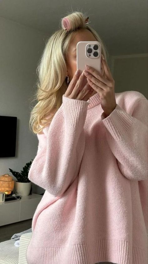 Glow Up, Matilda Djerf, Pink Girly Things, Stockholm Fashion, Everything Pink, Knit Pullover, Just Girly Things, Girly Outfits, Girly Girl