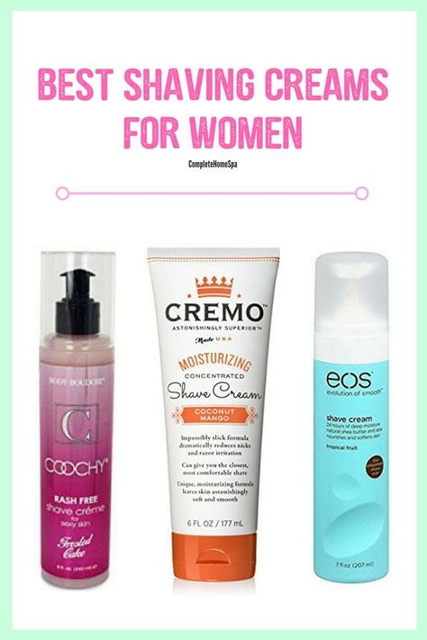 5 Best Shaving Creams For Women (And Bearded Men) #completehomespa #bestshavingcreams #bestshavingcreamsforwomen Best Shaving Cream For Women, Shaving Cream For Women, Overly Sensitive, Best Shaving Cream, Shave Products, Best Shave, Shave Cream, Woman Shaving, Smooth Shave