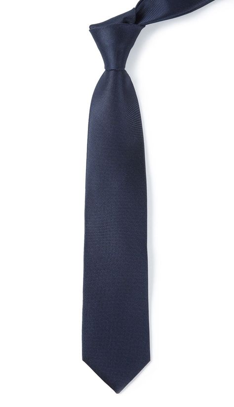 Add the Solid Texture Midnight Navy Tie to your wardrobe today. | Men's Tie Bar: Solid Texture Midnight Tie - Modern, In Navy, Silk Navy Pants Men, Dark Blue Tie, Addams Family Costumes, Tailored Fashion, Evening Suit, Solid Texture, Navy Blue Tie, Boys Ties, Navy Tie