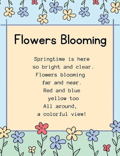 4 Spring Season Poems: 2 Versions by Beehavior Beehive | TPT Poem Design Ideas, Seasons Poem, Spring Poem, Poem Design, Creative Practice, 5th Grade Ela, Middle School 6th Grade, 7th Grade Ela, 4th Grade Ela