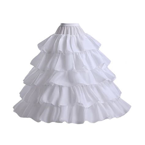 PRICES MAY VARY. Tertaff Imported Drawstring closure Hand Wash Only Full Shape Petticoat: This Full shape hoop petticoat is single layer with 4 strong hoops, add it under ball gown wedding dress which will make your wedding dress more fluffy and in good full shape.Notes: Please Hand Wash or Dry Clean your Skirt Slips Only! To avoid damaging the original shape of Skirt Slips. Petticoat Size:This crinoline petticoat hoop skirt its adjustable waist range is from 29” to 43.3”(66-110cm).The bottom of Layer Wedding Dress, Bridal Dresses Ball Gown, Crinoline Wedding Dress, Petticoat For Wedding Dress, Wedding Dress Petticoat, Leaf Skirt, Crinoline Skirt, Hoop Skirt, For Wedding Dress