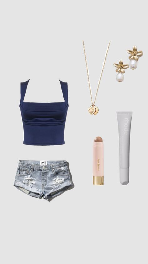 #outfitinspo #beauty #rarebeauty #rhode Cute Summer Clothes, Summer Clothes, Summer Outfit, Crop Top, Outfit Inspo, Beauty, Clothes, Summer Clothing