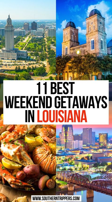 11 Best Weekend Getaways In Louisiana | romantic weekend getaways in louisiana | weekend getaways louisiana | weekend getaways from louisiana | weekend getaways near louisiana | Things to do in louisiana | New orleans vacation | weekend trips in louisiana | louisiana weekend trips | louisiana travel | #weekendgetaways #louisiana Fun Weekend Getaways, Things To Do In Louisiana, Louisiana Vacation, Best Weekend Trips, New Orleans Vacation, Louisiana Travel, Best Weekend Getaways, Romantic Weekend Getaways, Usa Travel Guide