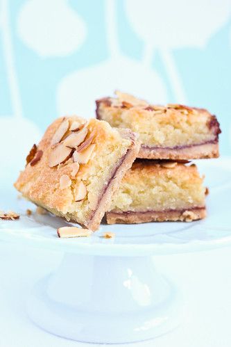 Bakewell Slice, Almond Bars, Bakewell Tart, Raspberry Almond, Sheet Cakes, Gateaux Cake, Slices Recipes, Almond Recipes, Sweets Treats