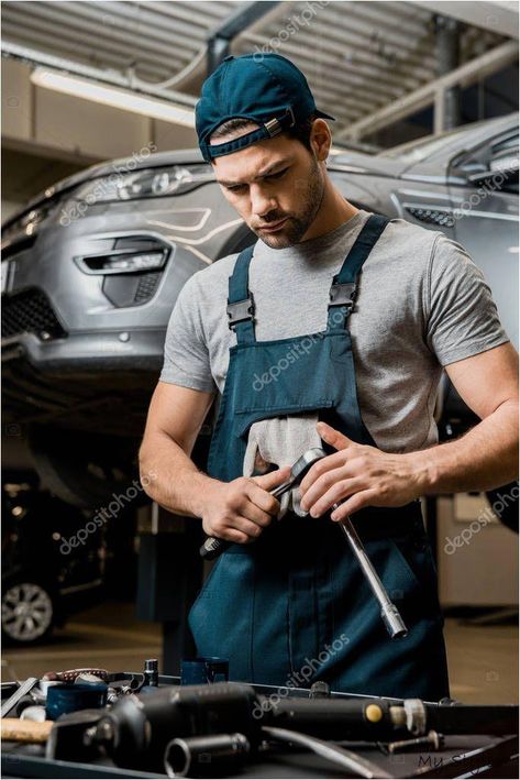 Portrait Auto Mechanic Uniform Lug Wrench Auto Repair Shop Stock Picture , #Affiliate, #Un- #auto #repair Mechanic Outfit Men, Mechanic Outfit, Mechanics Photography, Mechanic Costume, Mechanic Uniform, Mechanics Uniform, Mechanic Clothes, Mechanic Man, Mechanic Shop