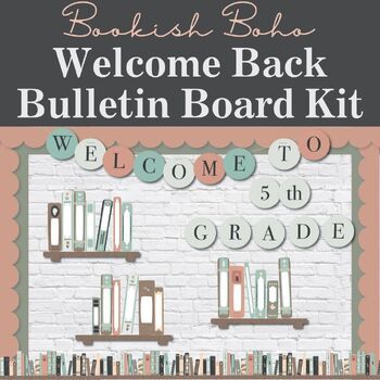 This whimsical boho book themed welcome back to school bulletin board kit is the perfect touch for a reading, writing, or ELA classroom decor. The vintage book spines make perfect name tags and the welcome back banner is perfect for a bulletin board or your classroom door. This reading themed classroom decor kit will be perfect for back to school this year! Welcome To Your Next Chapter Bulletin Board, Book Themed Classroom Decor, Book Themed Classroom, Ela Classroom Decor, Welcome Back Banner, Welcome Bulletin Boards, Themed Classroom Decor, Book Spines, Decor Stand