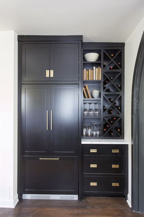 Leanne Ford Interiors, Home Bar Ideas, Ford Interior, Bedroom Cupboards, Home Bar Design, Home Bar Designs, Butler's Pantry, Built In Bookcase, Throw A Party