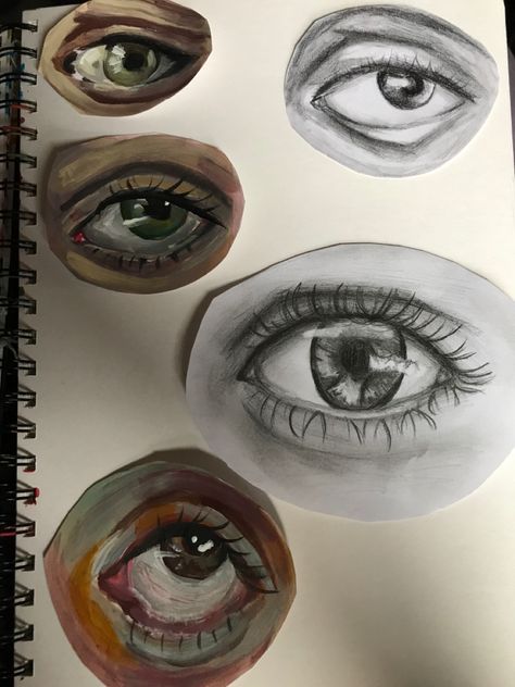 Reflection In Eyes Art, Gcse Art Sketchbook Eyes, Tonal Studies Gcse Page, Observational Studies Gcse Art, Human Forms Gcse Art, Identity Moodboard Gcse, Facial Features Art Gcse Page, Structures Art Gcse, Gcse Art Observational Drawings