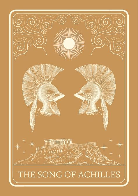 The Song Of Achilles Book by Madeline Miller Illustration #booktok #bookish #thebookclub #madelinemiller #thesongofachilles The Song Of Achilles Book, Novel Illustration, Madeline Miller, The Song Of Achilles, Song Of Achilles, Achilles And Patroclus, Dorm Posters, Greek Mythology Art, Book Wallpaper