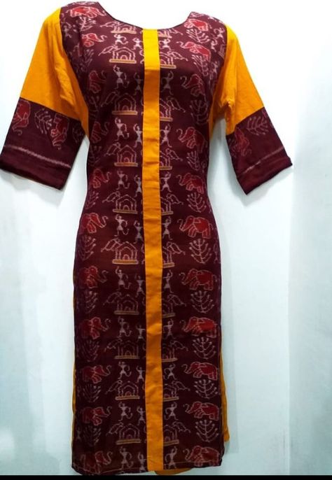 Just for reference
#sambalpuridress #sambalpuri Sambalpuri Kurti Designs Latest, Sambalpuri Kurta Designs, Sambalpuri Dress Design, Sambalpuri Kurti, Sambalpuri Dress, Salwar Kurta, Ikkat Dresses, Kurti Designs Latest, Kurta Design