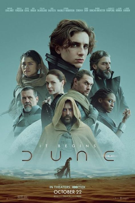 Dune Poster, Dune Film, Film Cult, Dave Bautista, Paul Atreides, Denis Villeneuve, Javier Bardem, Frank Herbert, Rebecca Ferguson