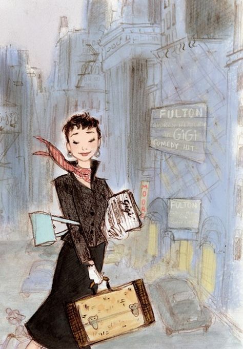 Audrey Audrey Hepburn Illustration, Aubrey Hepburn, Audrey Hepburn Art, Arte Sketchbook, Audrey Hepburn, Art Sketches, Vintage Art, Belgium, A Woman