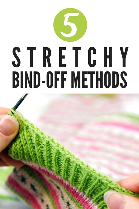 Projek Mengait, Toe Up Socks, Bind Off Knitting, Stretchy Bind Off, Knitting Hacks, Sewing Binding, Knitting Help, Knitting Basics, Knitting Instructions