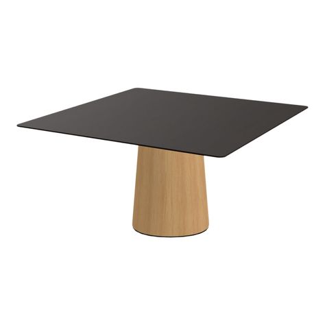 Modern square dining table