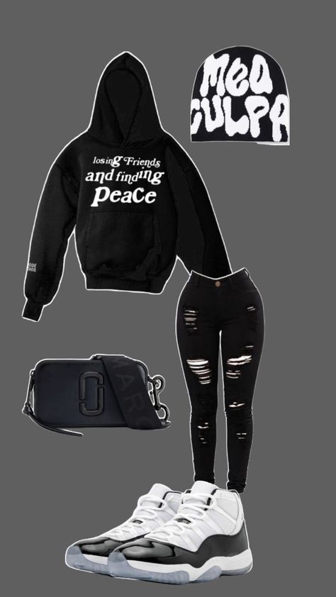 Includes Mea Culpa, Jordan 11s, and Marc Jacobs Outfit Ideas With Jordans, Cute Highschool Outfits, Jordan 11s, Teen Swag Outfits, Cute Nike Outfits, Stylish Summer Outfits, Casual Preppy Outfits, Trendy Outfits For Teens, Cute Lazy Day Outfits