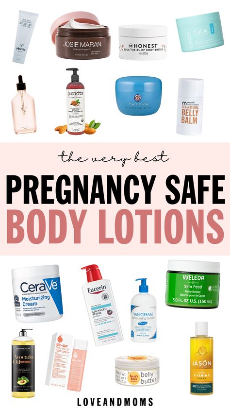 pregnancy Pregnancy Skin Care Products, Pregnancy Safe Skin Care, Lush Desserts, Best Body Lotion, Pregnancy Supplements, Cerave Moisturizing Lotion, Aveeno Skin Relief, Pregnant Outfits, Pregnancy Help