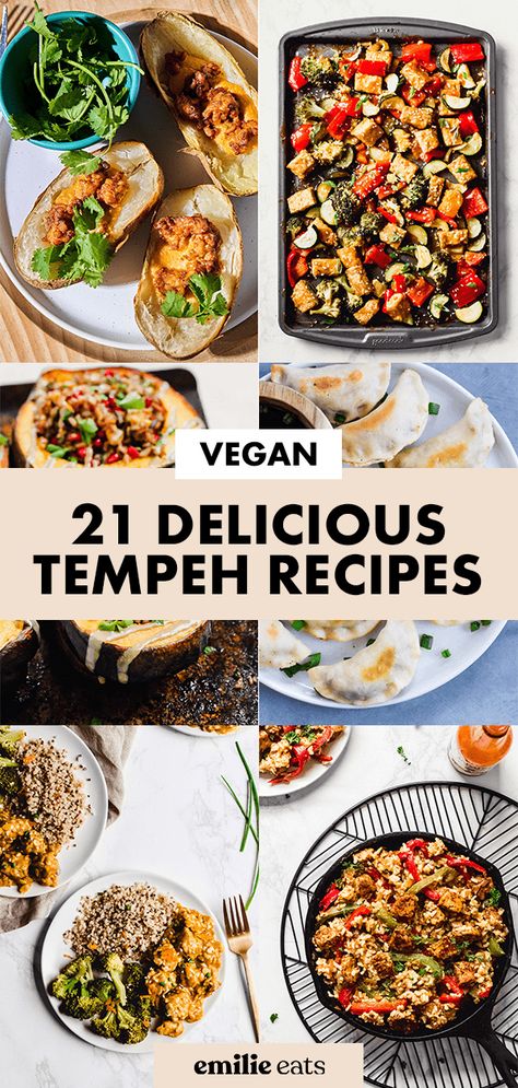 Tempeh Recipes Vegan, Vegan Tempeh Recipes, Vegan Blt Sandwich, How To Cook Tempeh, Vegan Split Pea Soup, Resep Vegan, Vegan Tempeh, Baked Tempeh, Tempeh Bacon