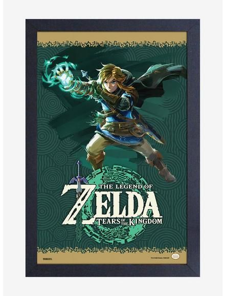 Nintendo Room Decor, Tears Of The Kingdom Link, Legend Of Zelda Art, Zelda Poster, Zelda Tears Of The Kingdom, 11x17 Poster, Tears Of The Kingdom, Sky Artwork, Zelda Art