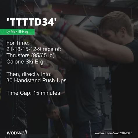 "tttTD34" WOD Erg Rowing, Health And Fitness Motivation, Ivan The Terrible, Crossfit Workouts Wod, Crossfit Wods, Rowing Workout, Open Gym, Wod Workout, Crossfit Wod