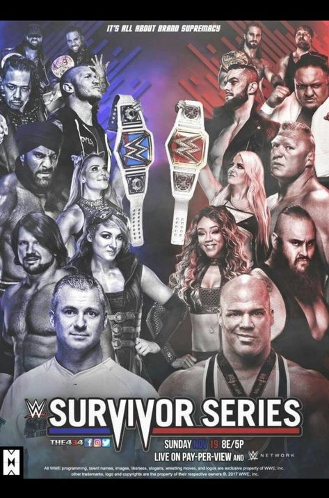 WWE SURVIVOR SERIES 2017 Wwe Survivor Series, Survivor Series, Wwe, ? Logo, Movie Posters, Film Posters