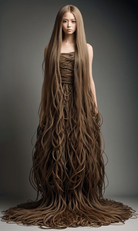 another hair dress Extreme Long Hair, Medusa Hair, Hair Movement, Comic Ideas, Different Hair, Unique Image, Hair Lengths, Hair Stylist, Long Hair