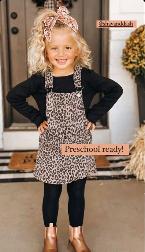 Toddler Girl Fall Outfit Ideas, Toddler Boutique Outfits, Toddler Outfits Girl Winter, Picture Day Outfit Ideas Elementary Kids, Cute Girls Outfits Kids, Girl Toddler Fall Outfits, Kindergarten Back To School Outfit, Trendy Toddler Girl Outfits, Prek Outfit Girl