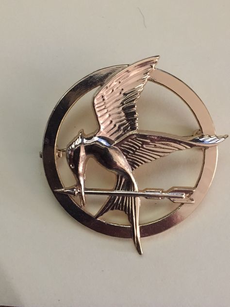 Hunger Games Mockingjay Pin, Hunger Games Pin, Mockingjay Pin, Knick Knack Shelf, Hunger Games Mockingjay, Knick Knack, Scrapbook Materials, Mockingjay, Jewelry Outfit